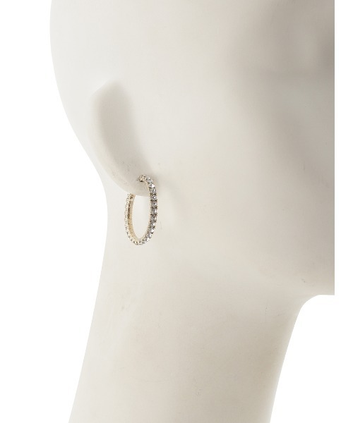 SNIDEL（スナイデル）の「パヴェフープバリエピアス(GLD)（ピアス（両耳用）・レディース・B/A・F）」の7枚目の写真
