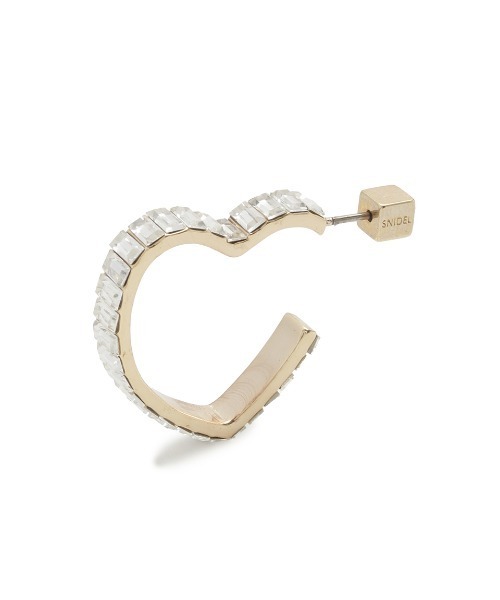SNIDEL（スナイデル）の「パヴェフープバリエピアス(GLD)（ピアス（両耳用）・レディース・B/A・F）」の8枚目の写真