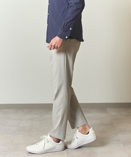 TETE HOMME(テットオム)の「オンオフ兼用 マイクロピケストレッチスラックス(スラックス・メンズ・ライトグレー/グリーン/ネイビー・MEDIUM/LARGE/X-LARGE/XX-LARGE)」の13枚目の写真