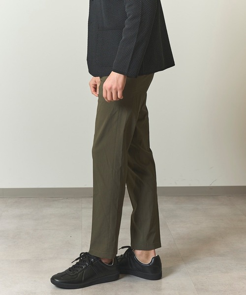 TETE HOMME(テットオム)の「オンオフ兼用 マイクロピケストレッチスラックス(スラックス・メンズ・ライトグレー/グリーン/ネイビー・MEDIUM/LARGE/X-LARGE/XX-LARGE)」の14枚目の写真