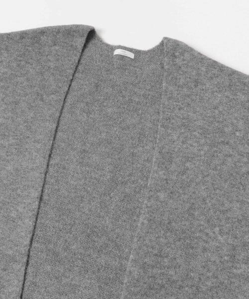 ITEMS URBANRESEARCH（アイテムズ アーバンリサーチ）の「ニットガウン（ノーカラーコート・レディース・ブラウン/ライトカーキ/グレー・FREE）」の10枚目の写真