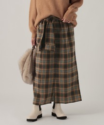 Elura | 腰巻きチェックスカート/616812(スカート)