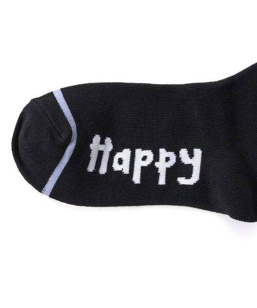 BREEZE（ブリーズ）の「ワンポイントハイソックス（ソックス/靴下・キッズ・ブラック/オフホワイト・15 /18/21）」の8枚目の写真