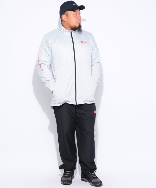 UNDER ARMOUR（アンダーアーマー）の「UNDER ARMOUR (アンダーアーマー) FITTED STORM トリコット ラインド ウーブン ジャケット（ブルゾン・メンズ・ブラック/グレー・3XL/4XL/5XL）」の11枚目の写真