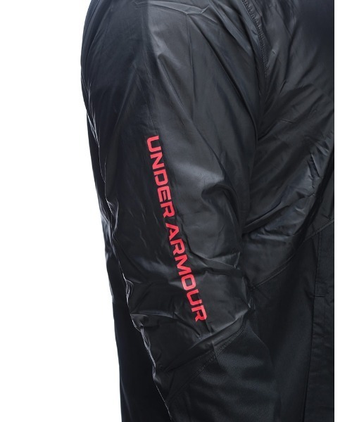 UNDER ARMOUR（アンダーアーマー）の「UNDER ARMOUR (アンダーアーマー) FITTED STORM トリコット ラインド ウーブン ジャケット（ブルゾン・メンズ・ブラック/グレー・3XL/4XL/5XL）」の17枚目の写真