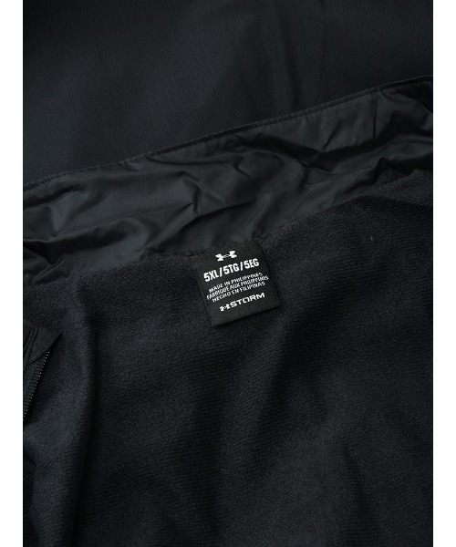 UNDER ARMOUR（アンダーアーマー）の「UNDER ARMOUR (アンダーアーマー) FITTED STORM トリコット ラインド ウーブン ジャケット（ブルゾン・メンズ・ブラック/グレー・3XL/4XL/5XL）」の20枚目の写真