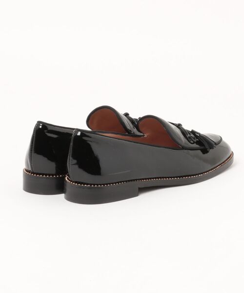 inter-chaussures（インターショシュール）の「【INTER-CHAUSSURES】タッセルリボンエナメルモカシューズ(I1620N)（ローファー・レディース・ベージュ/ブラック・36/38/35）」の9枚目の写真