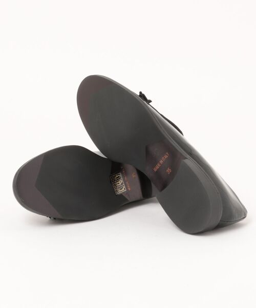 inter-chaussures（インターショシュール）の「【INTER-CHAUSSURES】タッセルリボンエナメルモカシューズ(I1620N)（ローファー・レディース・ベージュ/ブラック・36/38/35）」の10枚目の写真