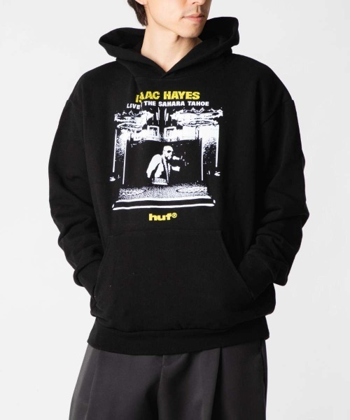 HUF x ISAAC HAYES TAHOE HEAVYWEIGHT HOODIE — толстовка HUF x Isaac Hayes, коллаборация, heavyweight