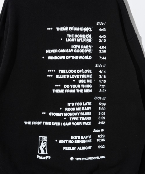 HUF(ハフ)の「HUF HUF X ISAAC HAYES TAHOE HEAVYWEIGHT HOODIE ハフ アイザックヘイズ コラボ パーカー(パーカー・メンズ・ブラック・SMALL/MEDIUM/LARGE/X-LARGE)」の6枚目の写真