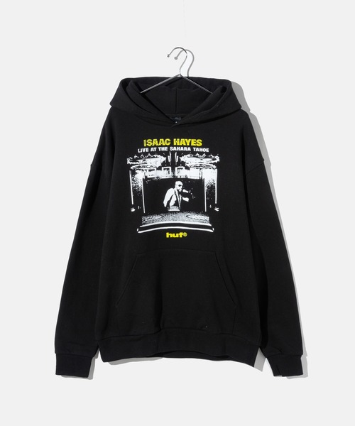HUF(ハフ)の「HUF HUF X ISAAC HAYES TAHOE HEAVYWEIGHT HOODIE ハフ アイザックヘイズ コラボ パーカー(パーカー・メンズ・ブラック・SMALL/MEDIUM/LARGE/X-LARGE)」の11枚目の写真