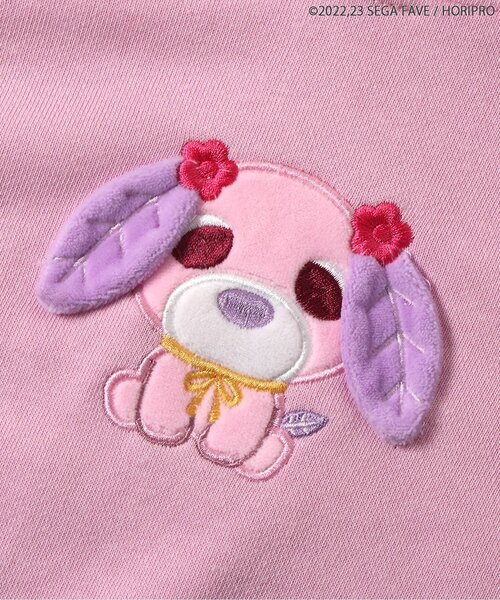 WEB限定お茶犬フード耳付きパーカー（スウェット）｜apres les cours