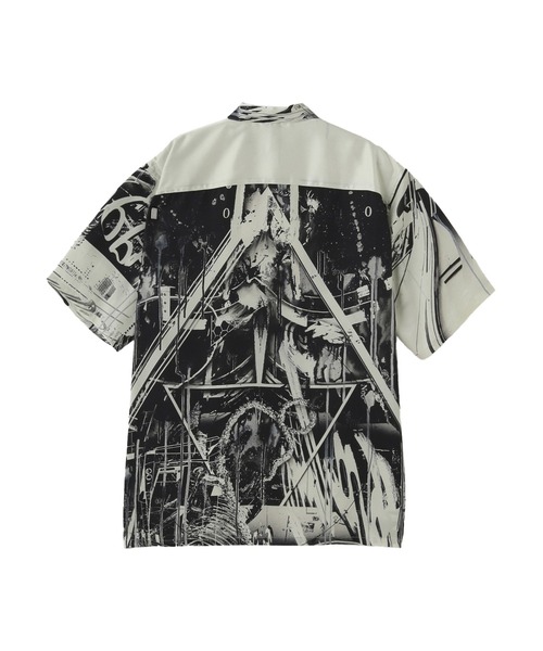 styles(スタイルス)の「SEMOH New Collapse ShortSleeve Shirt HTBS-029(シャツ/ブラウス・メンズ・ベージュ・2)」の2枚目の写真