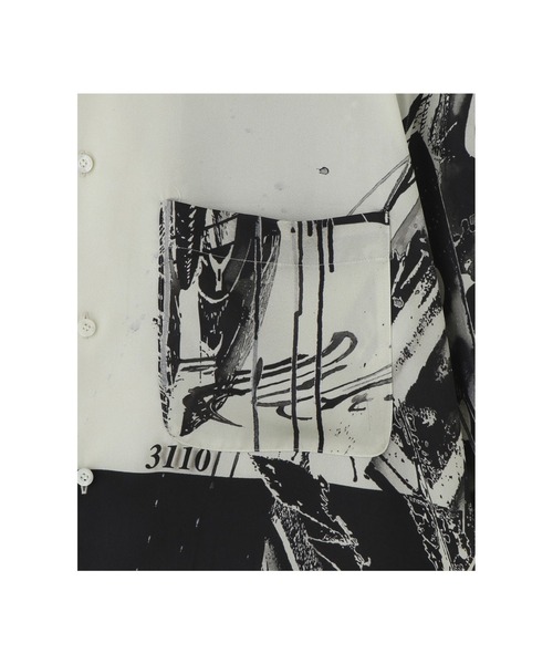 styles(スタイルス)の「SEMOH New Collapse ShortSleeve Shirt HTBS-029(シャツ/ブラウス・メンズ・ベージュ・2)」の7枚目の写真