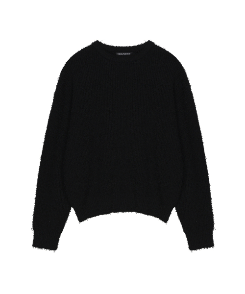 NICK&NICOLE(ニックアンドニコール)の「BOUCLE LS SWEATER_BLACK(ニット/セーター・レディース・その他・FREE)」の4枚目の写真