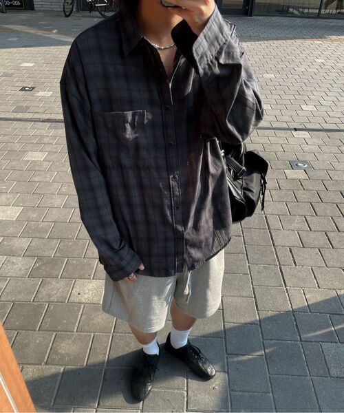 DNSR(ディーエヌエスアール)の「ボクサースウェットショーツ グレー(その他パンツ・メンズ・その他・SMALL/MEDIUM/LARGE)」の3枚目の写真