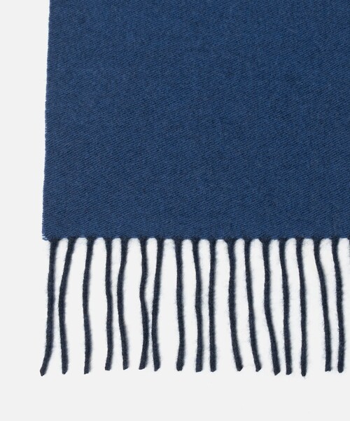 green label relaxing（グリーンレーベルリラクシング）の「カシミヤ 100 リバー マフラー（マフラー・メンズ・ダークブラウン/ネイビー/オレンジ/ダークグレー/ロイヤルブルー/パープル/ワイン・FREE）」の9枚目の写真