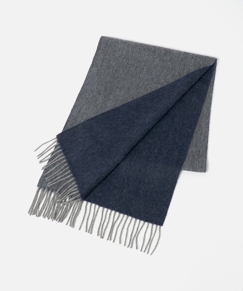 セール】カシミヤ 100 リバー マフラー（マフラー）｜green label