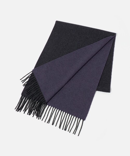 セール】カシミヤ 100 リバー マフラー（マフラー）｜green label