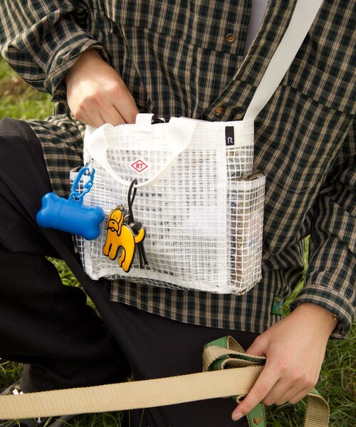 ROOTOTE（ルートート）の「ROOTOTE/ルートート ルートート/SN.スクエア.DOG.BUDDY-A（ショルダーバッグ・メンズ・ホワイト/ブラック/レンガ・ONE SIZE）」の9枚目の写真