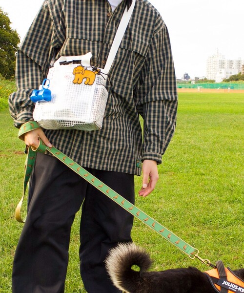 ROOTOTE（ルートート）の「ROOTOTE/ルートート ルートート/SN.スクエア.DOG.BUDDY-A（ショルダーバッグ・メンズ・ホワイト/ブラック/レンガ・ONE SIZE）」の10枚目の写真