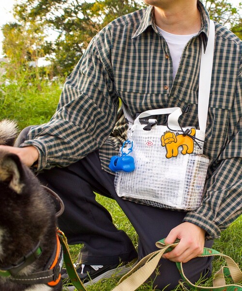 ROOTOTE（ルートート）の「ROOTOTE/ルートート ルートート/SN.スクエア.DOG.BUDDY-A（ショルダーバッグ・メンズ・ホワイト/ブラック/レンガ・ONE SIZE）」の21枚目の写真
