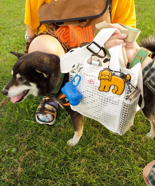 ROOTOTE（ルートート）の「ROOTOTE/ルートート ルートート/SN.スクエア.DOG.BUDDY-A（ショルダーバッグ・メンズ・ホワイト/ブラック/レンガ・ONE SIZE）」の22枚目の写真