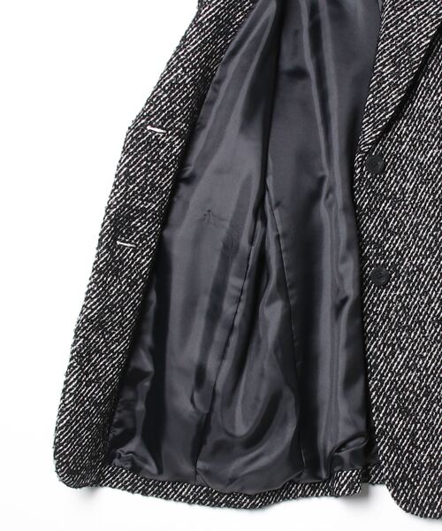 ROSE BUD(ローズバッド)の「(mici)TWEED TAILORED COLLAR COAT(その他アウター・レディース・ブラック/ブルー・M/S)」の19枚目の写真
