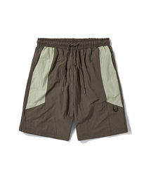 Verdnt（バーダント）の「ナイロンスプリットショートショーツ[ブラウン]（その他パンツ）」