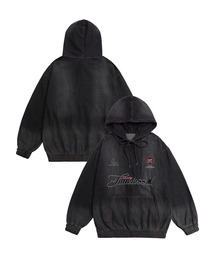 HOOK | HOOK -select- 　刺繍デニムプルオーバーパーカー(パーカー)