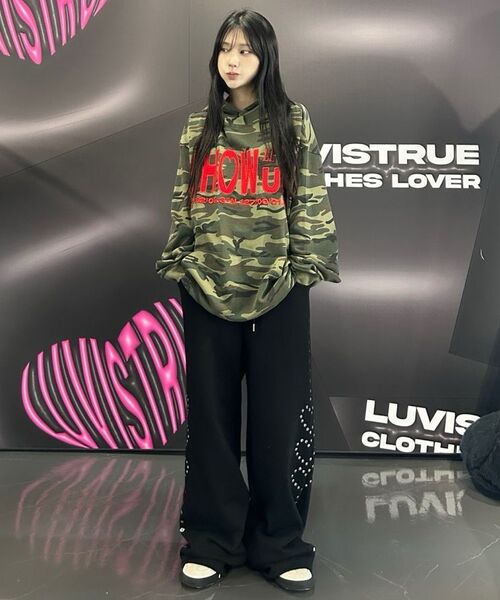 LUVISTRUE（ラヴイズトゥルー）の「SH SHOW US MILITARY HOODIE(BLUE)（パーカー・レディース・その他・MEDIUM/LARGE）」の8枚目の写真