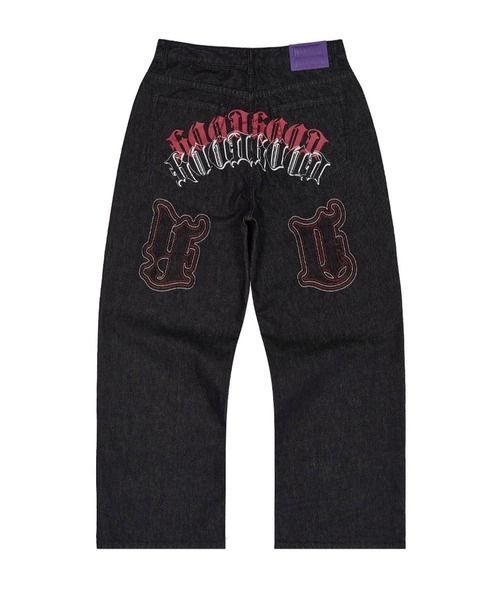 HOODHOOD(フッドフッド)の「【UNISEX】HOODHOOD/マルチロゴデニム(デニムパンツ・レディース・インディゴブルー/ブルー・MEDIUM/LARGE)」の11枚目の写真