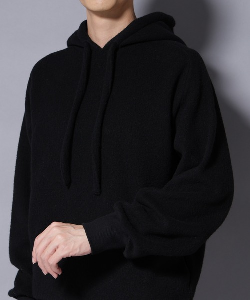 NANO universe（ナノユニバース）の「MIYATA×NANO JAPANMADE ウール/コットン パーカー（パーカー・メンズ・ブラック/チャコール/ブラウン・M/L）」の15枚目の写真