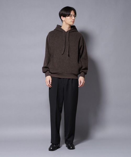 セール】MIYATA×NANO JAPANMADE ウール/コットン パーカー（パーカー