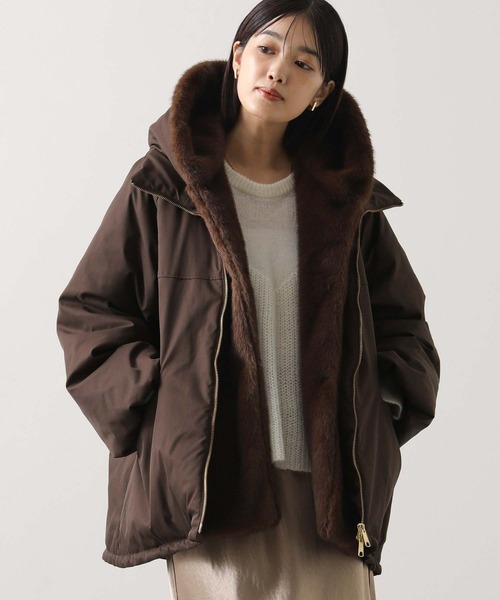 セール】取り外しファー中綿フードコート（その他アウター）｜Gready