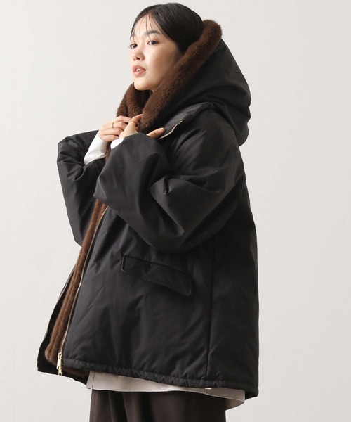 Gready Brilliant 取り外しファー中綿フードコート セール】取り外しファー中綿フードコート（その他アウター）｜Gready