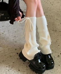 ViViDAY（ビビデー）の「サイドリボンソックスカバー（シューズ小物/雑貨）」