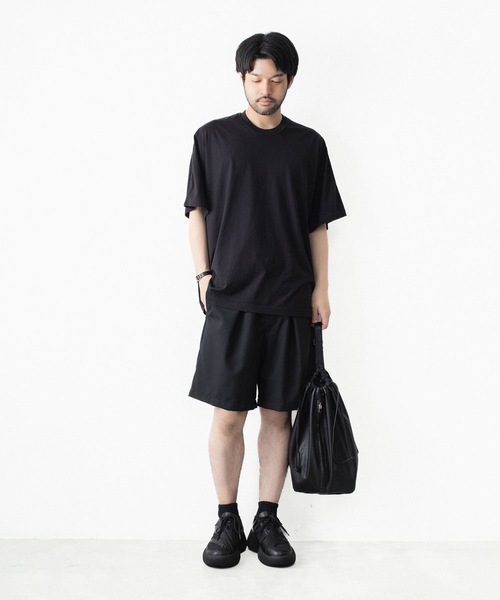 VEIN (ヴェイン)の「3/60 ハイツイスト ウールトロ イージーショーツ / 3/60 HIGH TWIST WOOL TRO EASY SHORTS(スラックス・メンズ・ブラック/グレー・1/3/2/4)」の13枚目の写真