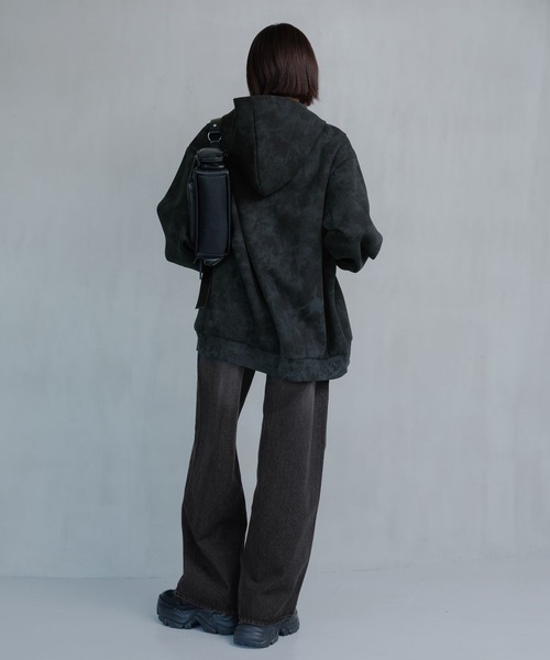 PAGEBOY（ページボーイ）の「クラシックストレート【3color/4size】（スラックス・レディース・オフホワイト/ブルー/ブラック・X-SMALL/SMALL/MEDIUM/LARGE）」の14枚目の写真