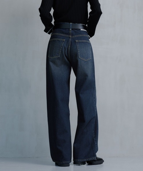 PAGEBOY（ページボーイ）の「クラシックストレート【3color/4size】（スラックス・レディース・オフホワイト/ブルー/ブラック・X-SMALL/SMALL/MEDIUM/LARGE）」の11枚目の写真