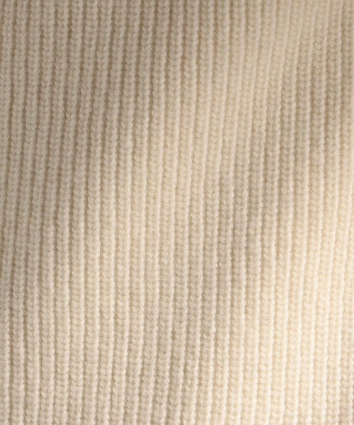 MONSIEUR NICOLE（ムッシュニコル）の「メリノウール　ニットブルゾン（ニット/セーター・メンズ・オフホワイト/グレー/ブラック・MEDIUM/X-LARGE/LARGE）」の11枚目の写真