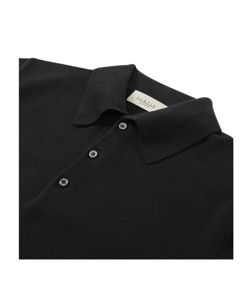 sortie(ソルティ)の「14gg Polo Collar Knit (Black)(ニット/セーター・メンズ・その他・MEDIUM/LARGE/X-LARGE)」の3枚目の写真
