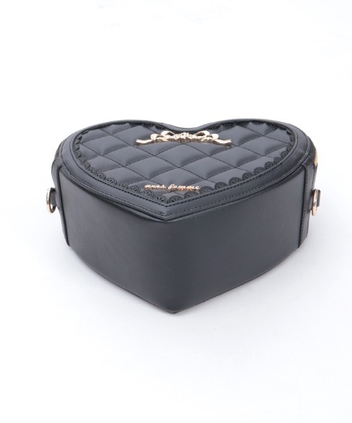 axes femme（アクシーズファム）の「ハートモチーフポシェット（ショルダーバッグ・レディース・ブラック/ワイン・FREE）」の11枚目の写真