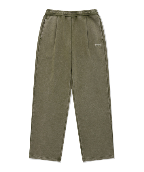 COVERNAT(カバーナット)の「ピグメントスウェットワイドパンツカーキ(スウェットパンツ・レディース・その他・LARGE/MEDIUM/SMALL/X-LARGE)」の1枚目の写真