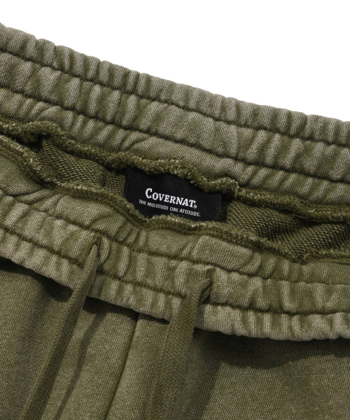 COVERNAT(カバーナット)の「ピグメントスウェットワイドパンツカーキ(スウェットパンツ・レディース・その他・LARGE/MEDIUM/SMALL/X-LARGE)」の3枚目の写真