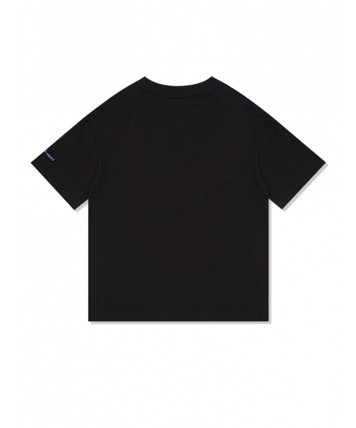 FABULOUS ARCHIVE（ファビュラスアーカイブ）の「ウィメンズベアフレンズリラックスクロップTシャツブラックブルー(FCC2TS386W)（Tシャツ/カットソー・レディース・ブラック・MEDIUM/SMALL）」の6枚目の写真