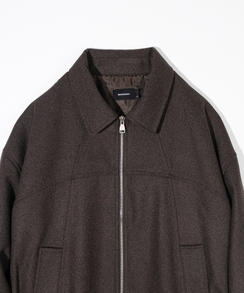 MASSNOUN(マスノウン)の「ウェスタンウールブルゾン MFFJK001-BR(デニムジャケット・レディース・その他・MEDIUM/LARGE)」の3枚目の写真