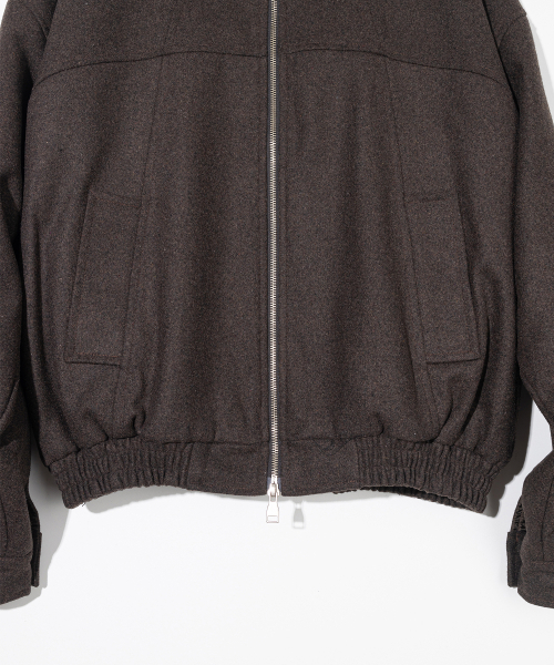 MASSNOUN(マスノウン)の「ウェスタンウールブルゾン MFFJK001-BR(デニムジャケット・レディース・その他・MEDIUM/LARGE)」の6枚目の写真