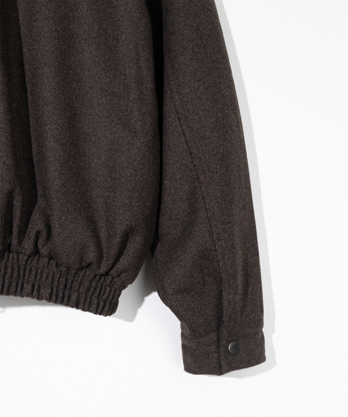 MASSNOUN(マスノウン)の「ウェスタンウールブルゾン MFFJK001-BR(デニムジャケット・レディース・その他・MEDIUM/LARGE)」の9枚目の写真