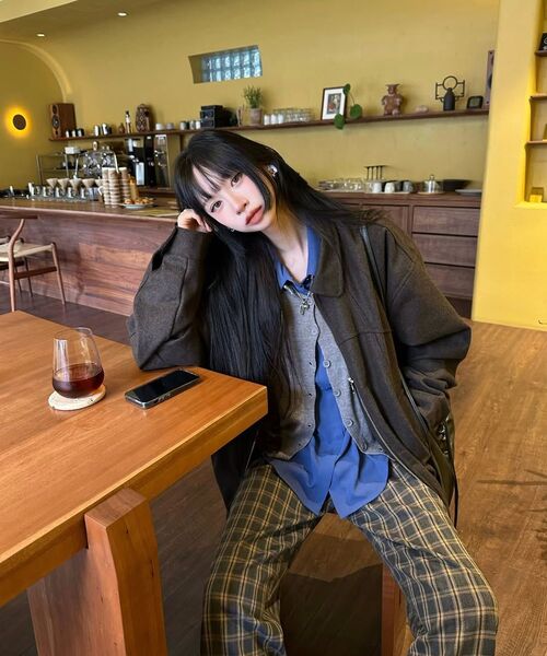 MASSNOUN(マスノウン)の「ウェスタンウールブルゾン MFFJK001-BR(デニムジャケット・レディース・その他・MEDIUM/LARGE)」の11枚目の写真